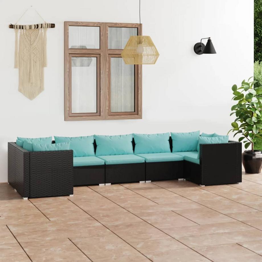 VidaXL Garten-lounge-set poly-rattan  