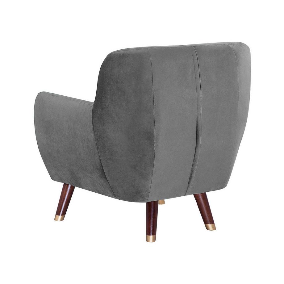 Beliani Sessel aus Samtstoff Glamourös BODO  