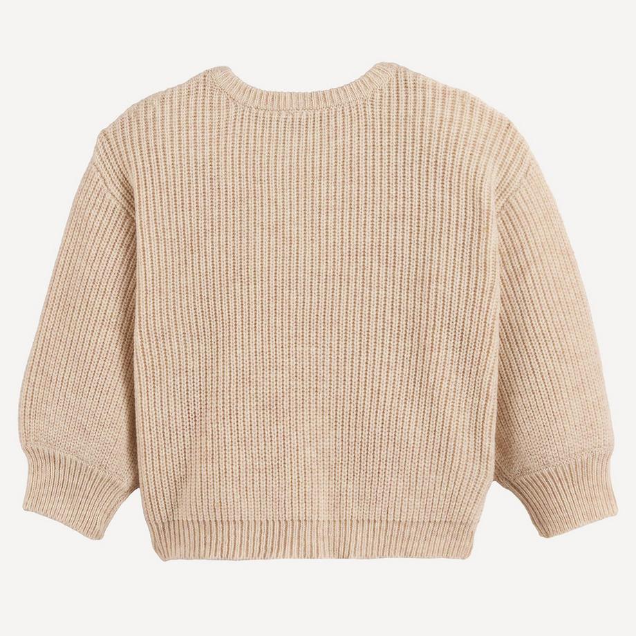La Redoute Collections  Pullover mit Rundhalsausschnitt aus grobem Strick 
