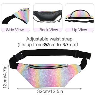 Only-bags.store Kinder Glitzer Sporttasche mit Lederimitat  