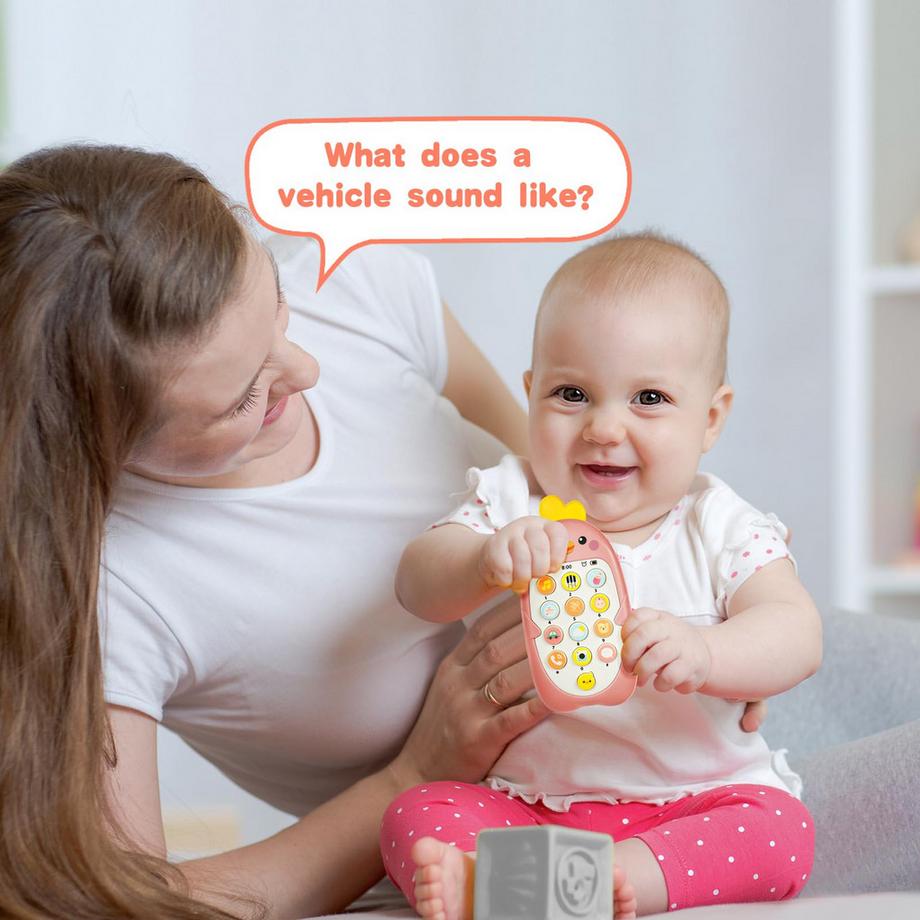 Activity-board  Baby phone Jouet musical Baby toy Smartphone, téléphone jouet pour enfants, apprentissage électronique de la langue parlée 