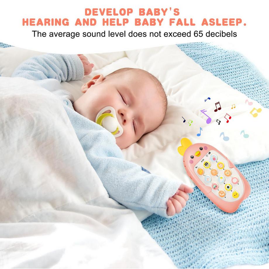 Activity-board  Baby phone Jouet musical Baby toy Smartphone, téléphone jouet pour enfants, apprentissage électronique de la langue parlée 