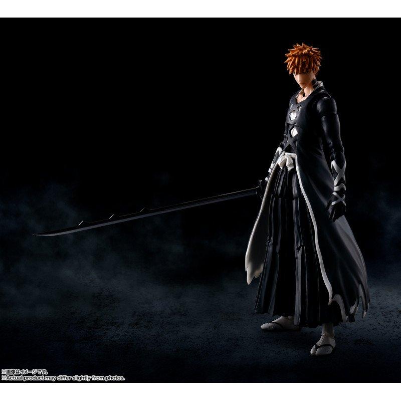 Bandai  Figurine articulée - S.H.Figuart - Bleach - TensaZangetsu - Ichigo Kurosaki 