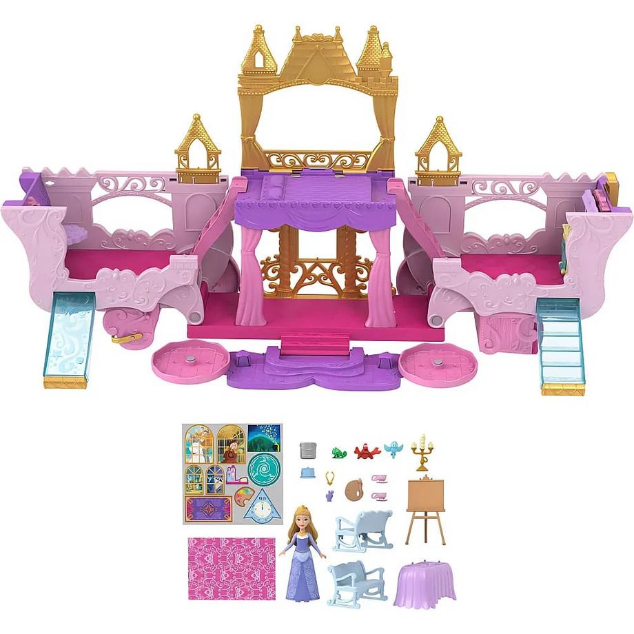 Mattel  Disney Princess Kutsche zu Schloss Spielset 
