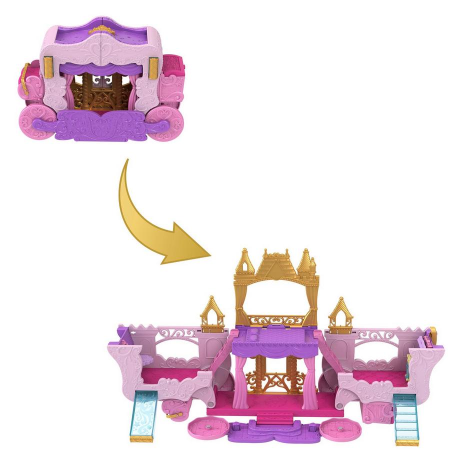 Mattel  Disney Princess Kutsche zu Schloss Spielset 