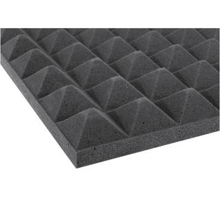 Omnitronic  Akustikschaumstoff Pyramide 50mm, 50x50cm - 2er Pack 