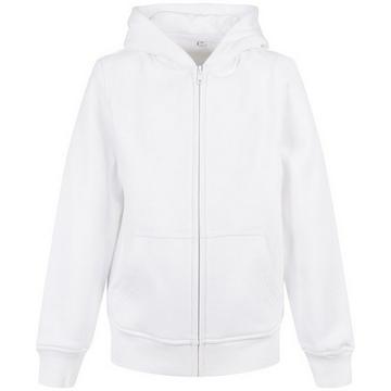 Basic Hoodie mit durchgehendem Reißverschluss