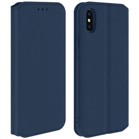 Avizar  Custodia Flip iPhone X / XS blu 