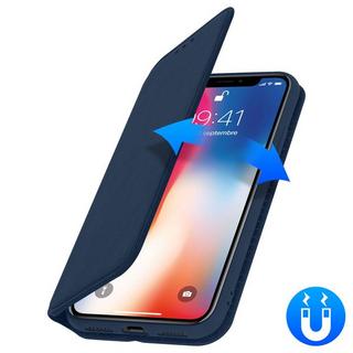 Avizar  Custodia Flip iPhone X / XS blu 