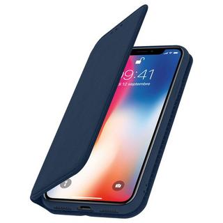 Avizar  Custodia Flip iPhone X / XS blu 