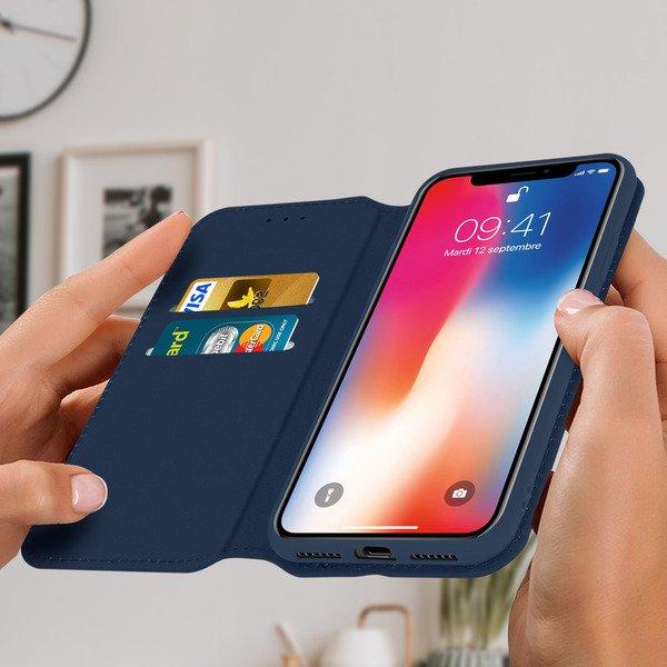 Avizar  Custodia Flip iPhone X / XS blu 