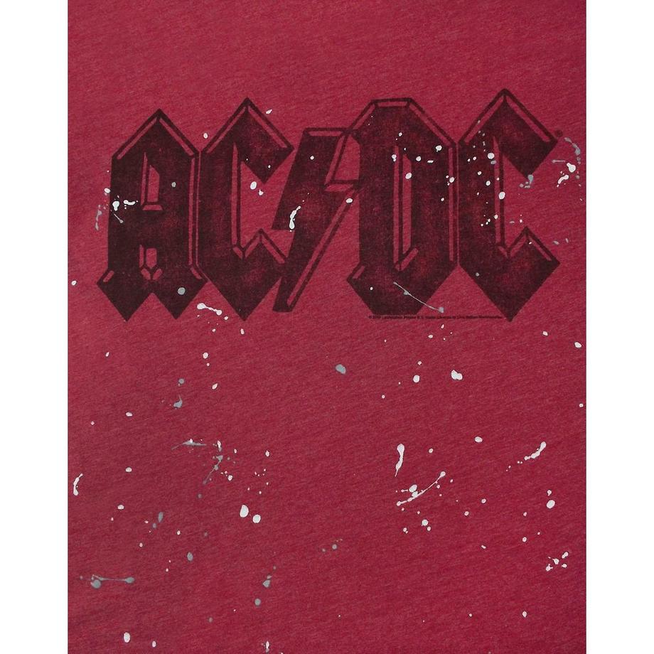 Junk Food AC/DC Paint Splatter T-Shirt  