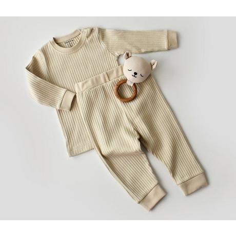 BabyCosy Organic  Set Pantalon et T-shirt à manches longues 