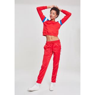 URBAN CLASSICS Longsleeve Stripe Crew T-Shirt  