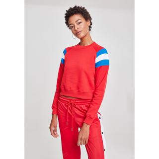 URBAN CLASSICS Longsleeve Stripe Crew T-Shirt  