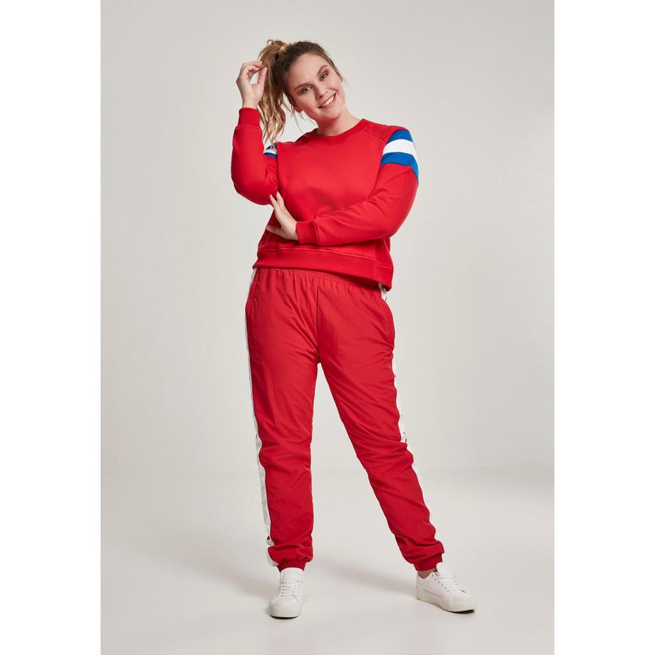 URBAN CLASSICS T-Shirt Maniche Lunghe Stripe Crew  