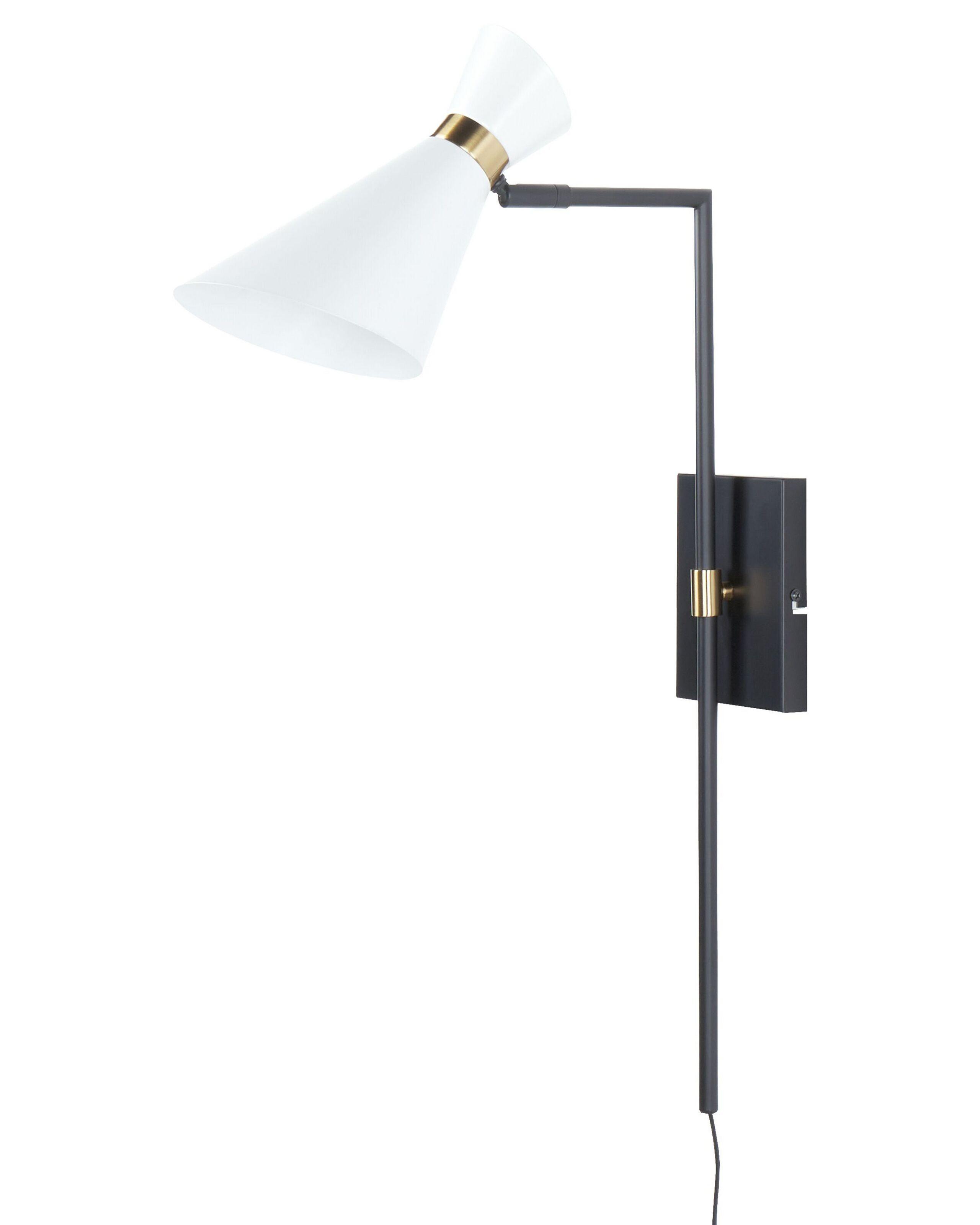 Beliani Wandlampe aus Eisen Modern MELAWI  