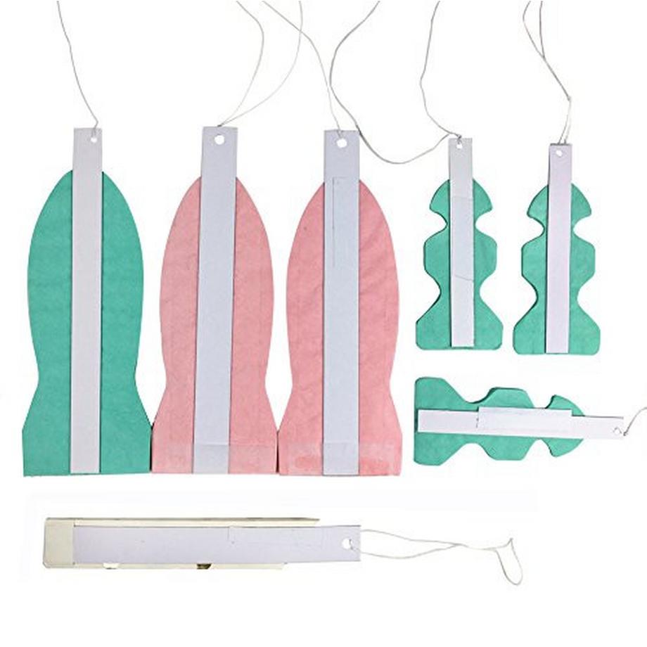 Alopini  Satz von 7 Papier Dekoration Fan Hochzeit Geburtstag Dekoration 