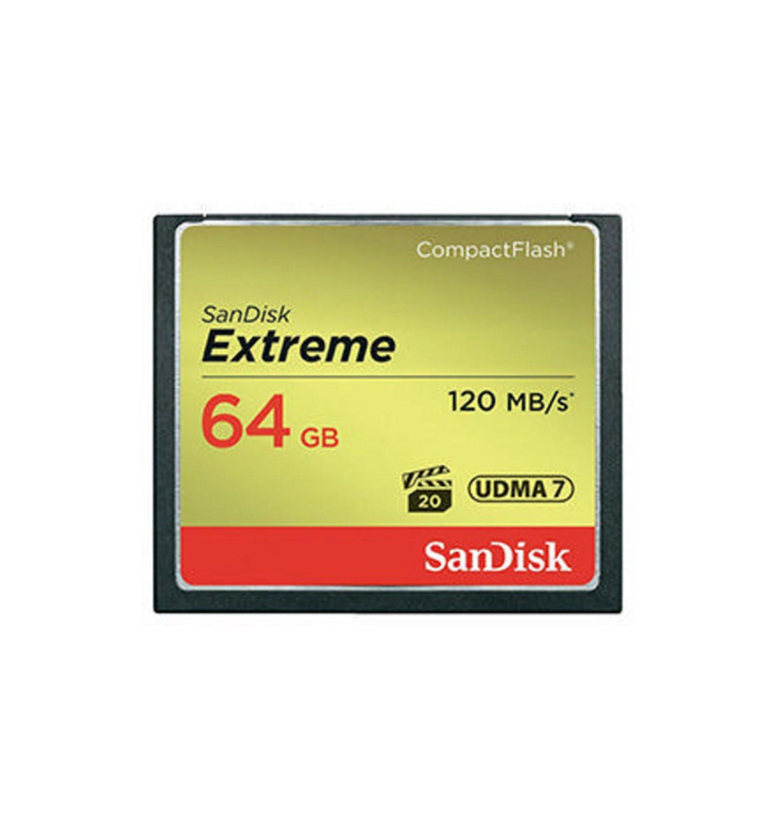 SanDisk  SanDisk CF Extreme 64GB CompactFlash 