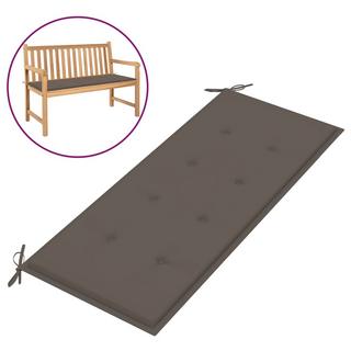 VidaXL Coussin de banc de jardin tissu  