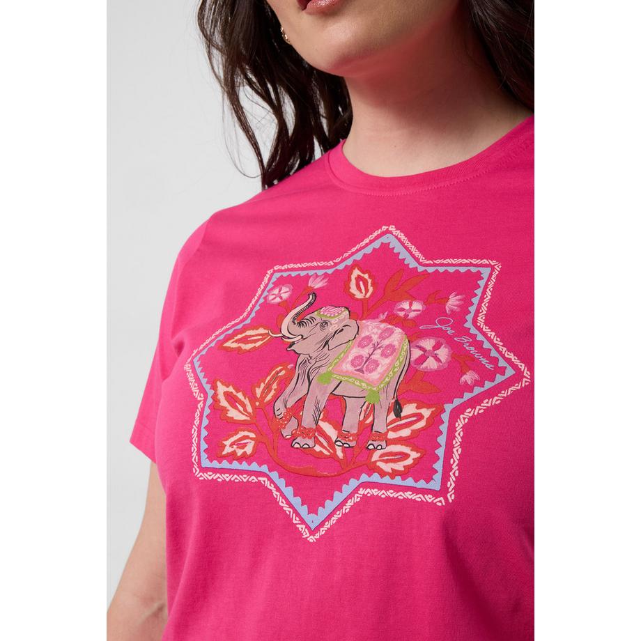 Joe Browns T-Shirt con Stampa Elefante  