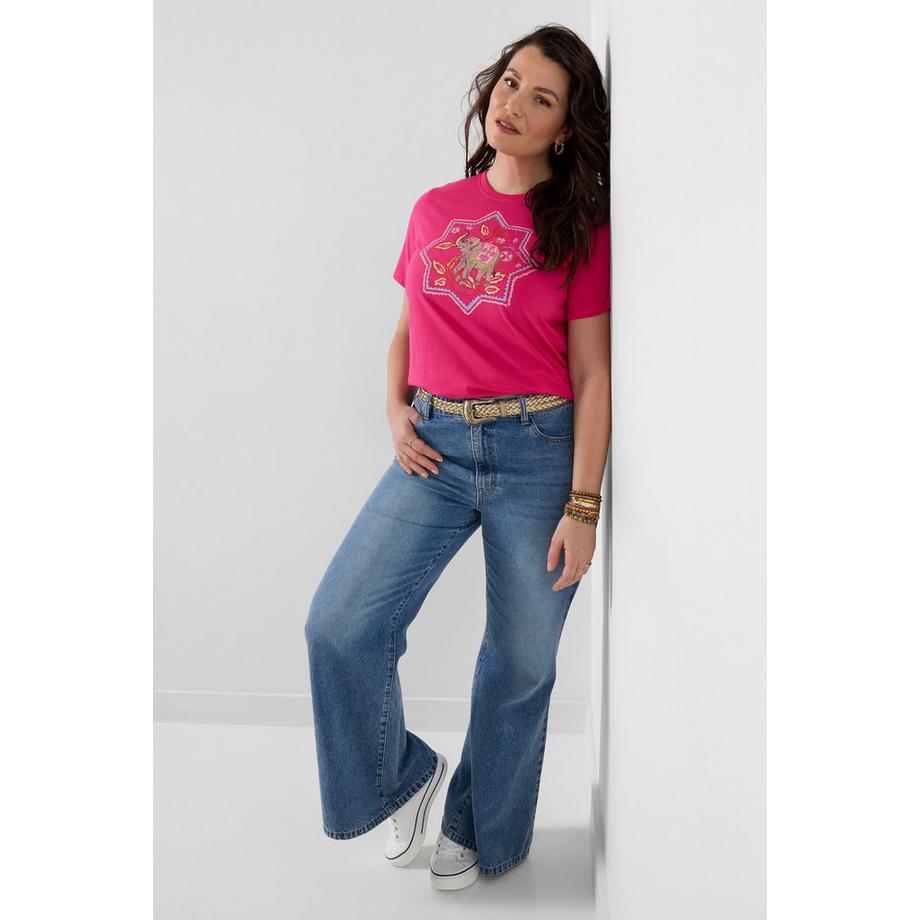 Joe Browns T-Shirt con Stampa Elefante  