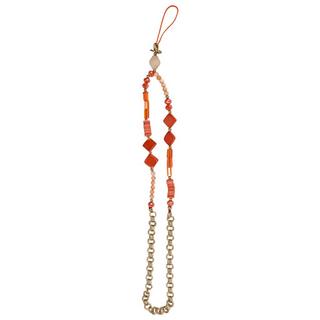 Avizar  Handyschmuck Heishi-Perlen Orange 