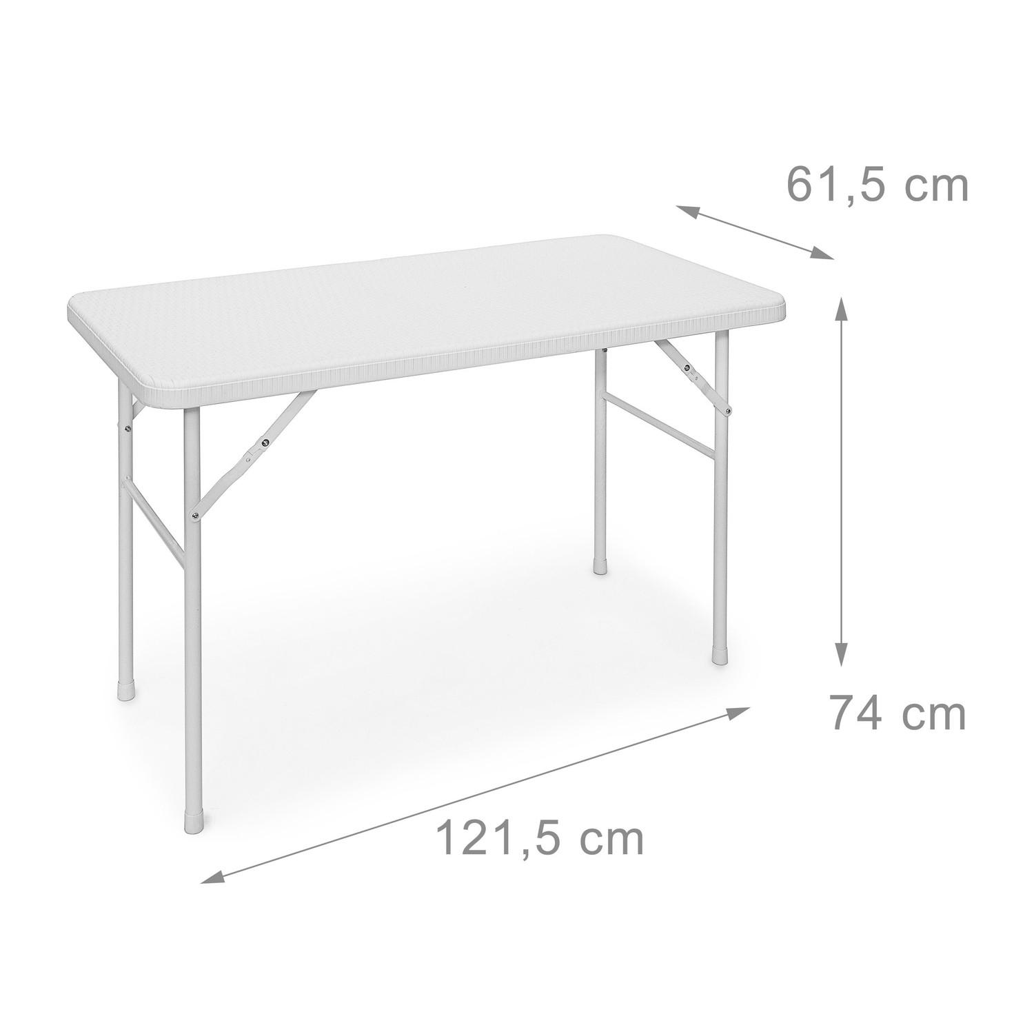 B2X Table de jardin pliante BASTIAN  