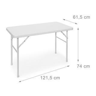 B2X Table de jardin pliante BASTIAN  