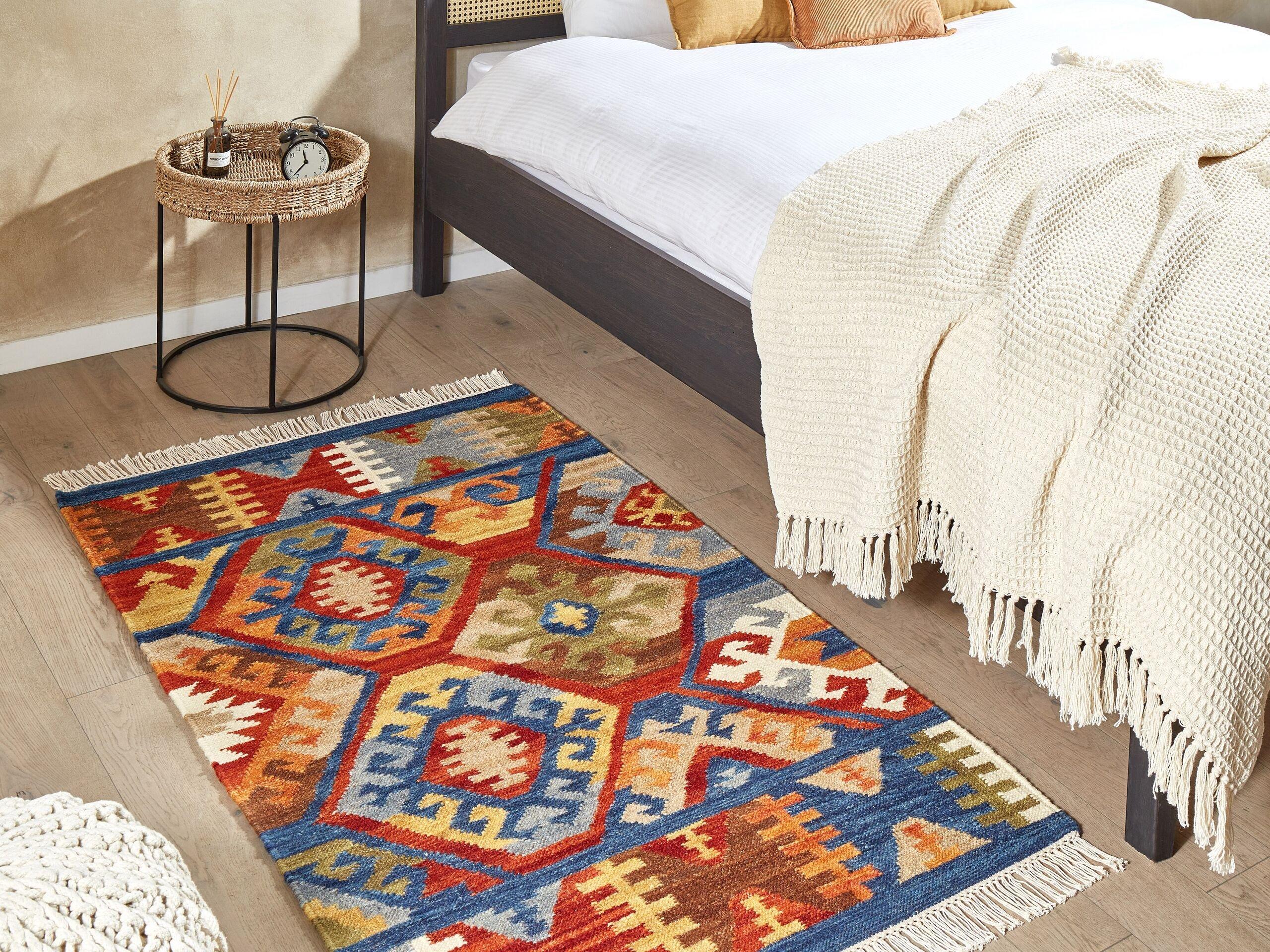 Beliani Tapis en Laine Rustique JRVESH  