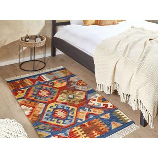 Beliani Tapis en Laine Rustique JRVESH  