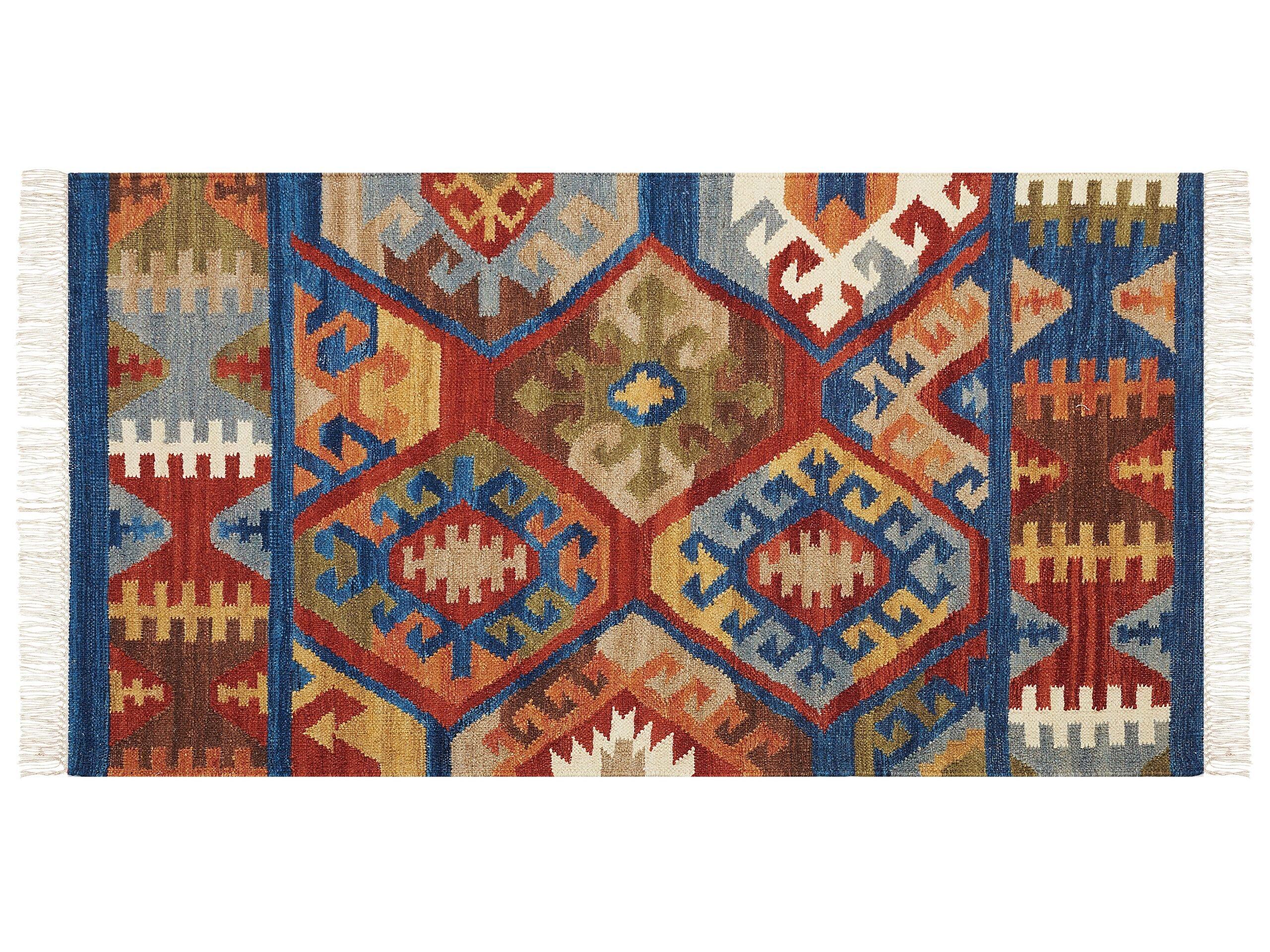 Beliani Tapis en Laine Rustique JRVESH  