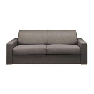 LINEA SOFA Schlafsofa mit Matratze 4Sitzer Stoff LiegeflächeMatratzenCALITO  