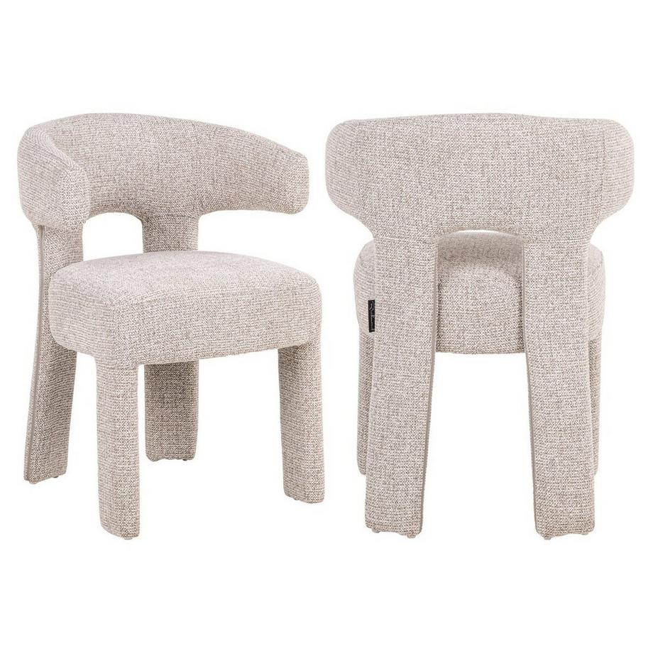 Richmond Interiors Esszimmerstuhl Nerio natural fancy  