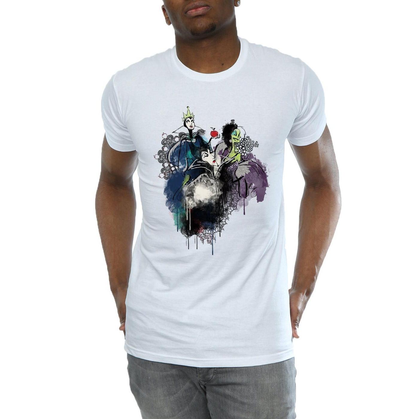 Disney Villains Watercolor T-Shirt  