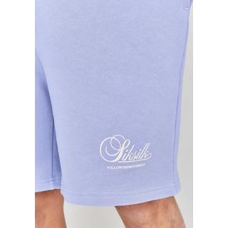 Sik Silk  Sweatshorts Logo Shorts in Purple 