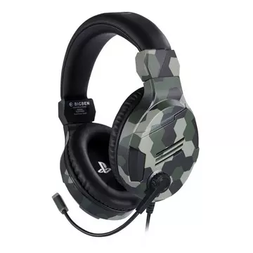 Bigben Interactive PS4OFHEADSETV3G Kopfhörer & Headset Kabelgebunden Kopfband Gaming Camouflage