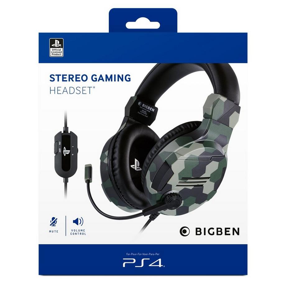 bigben  PS4 Stereo Headset V3 Camouflage 
