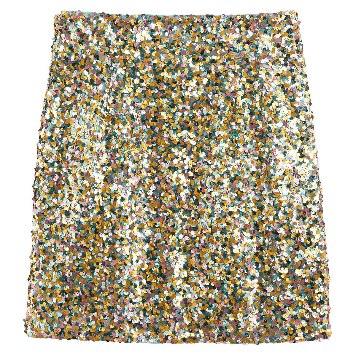 La Redoute Collections  Mini jupe à sequins 