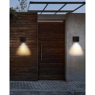Beliani Lampe murale LED pour l'extérieur en Aluminium Moderne ARANSAS  