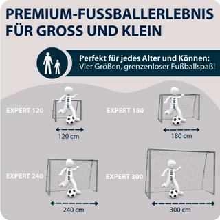 HUDORA  Fussballtor Expert 120 