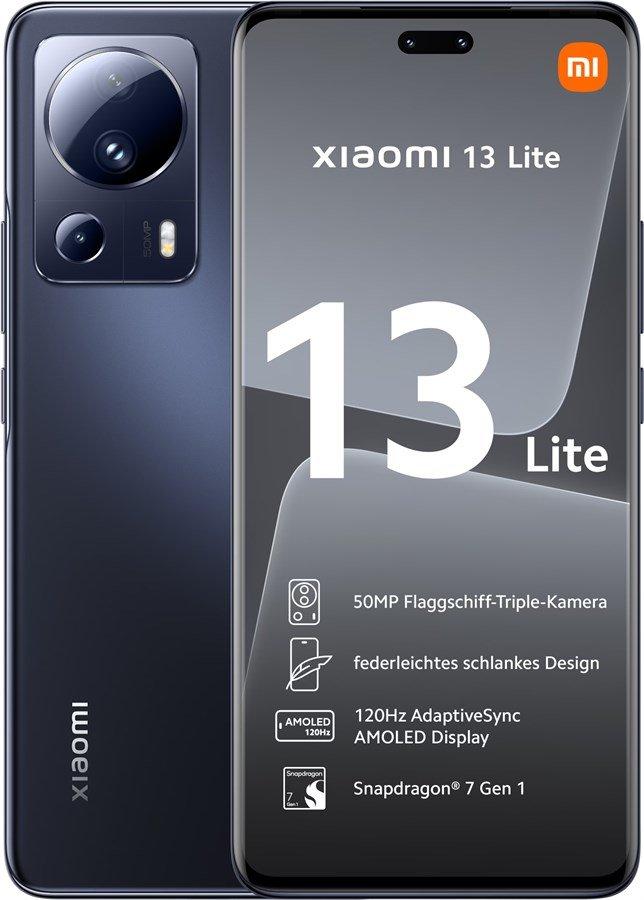 XIAOMI  13 Lite Dual SIM (8/128GB, schwarz) 