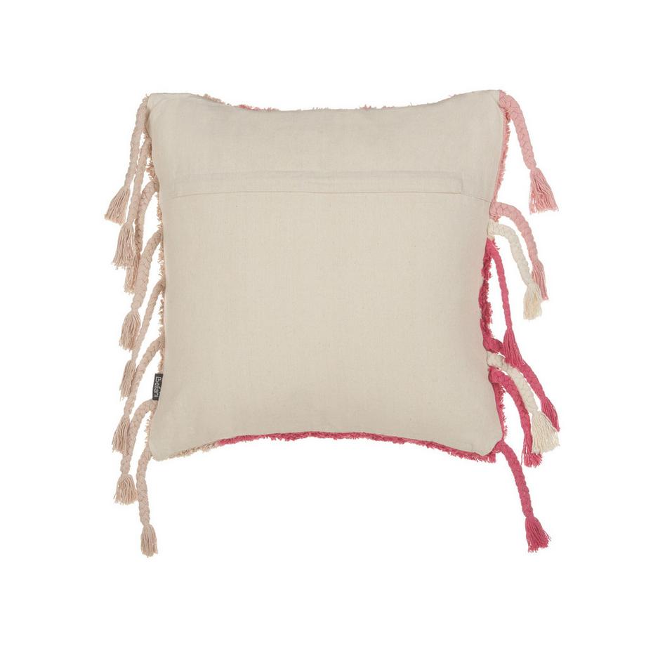 Beliani Dekokissen 2er Set aus Baumwolle Boho BISTORTA  