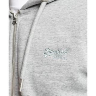 Superdry  sweatshirt mit reißverschluss und kapuze aus bio-baumwolle vintage 