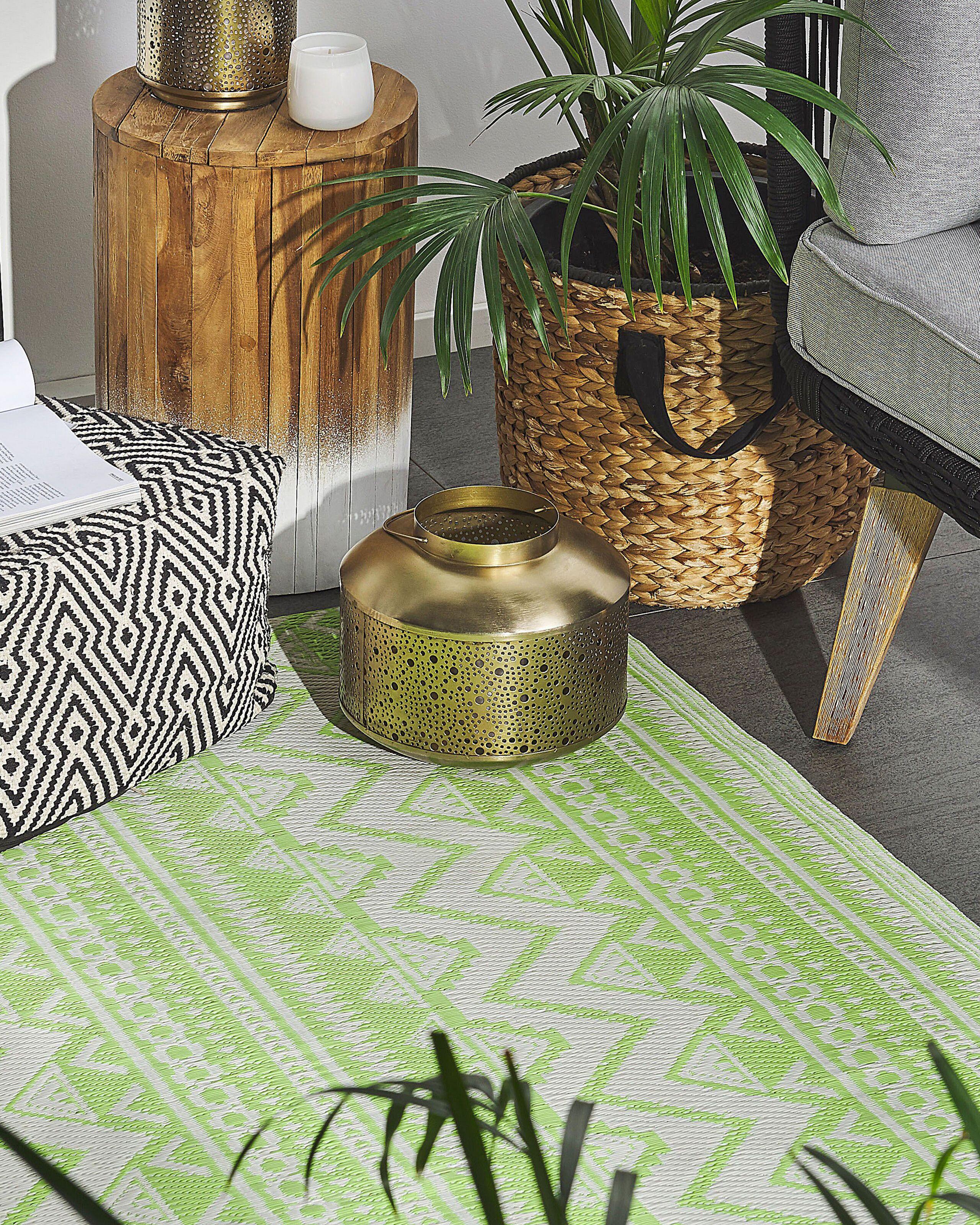 Beliani Outdoorteppich aus Polypropylen Modern NAGPUR  