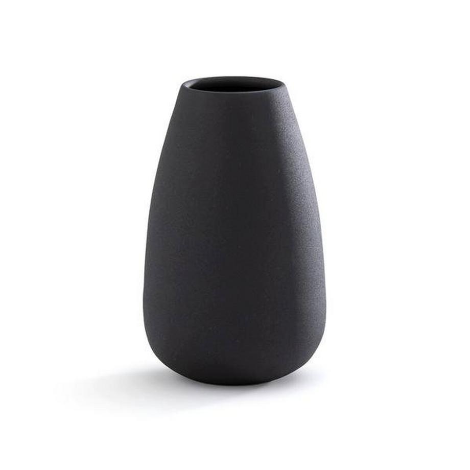 Metallvase Anaïa in Strukturoptik