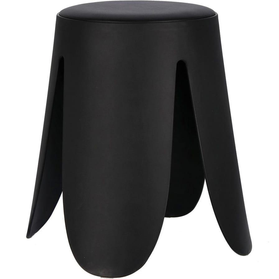 mutoni Tabouret Imogen noir rond 37  