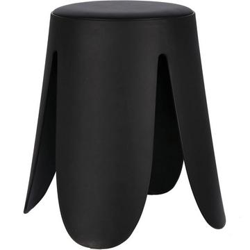 Tabouret Imogen noir rond 37