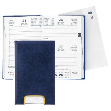 Biella Agenda de bureau Disponent® - Bleu  