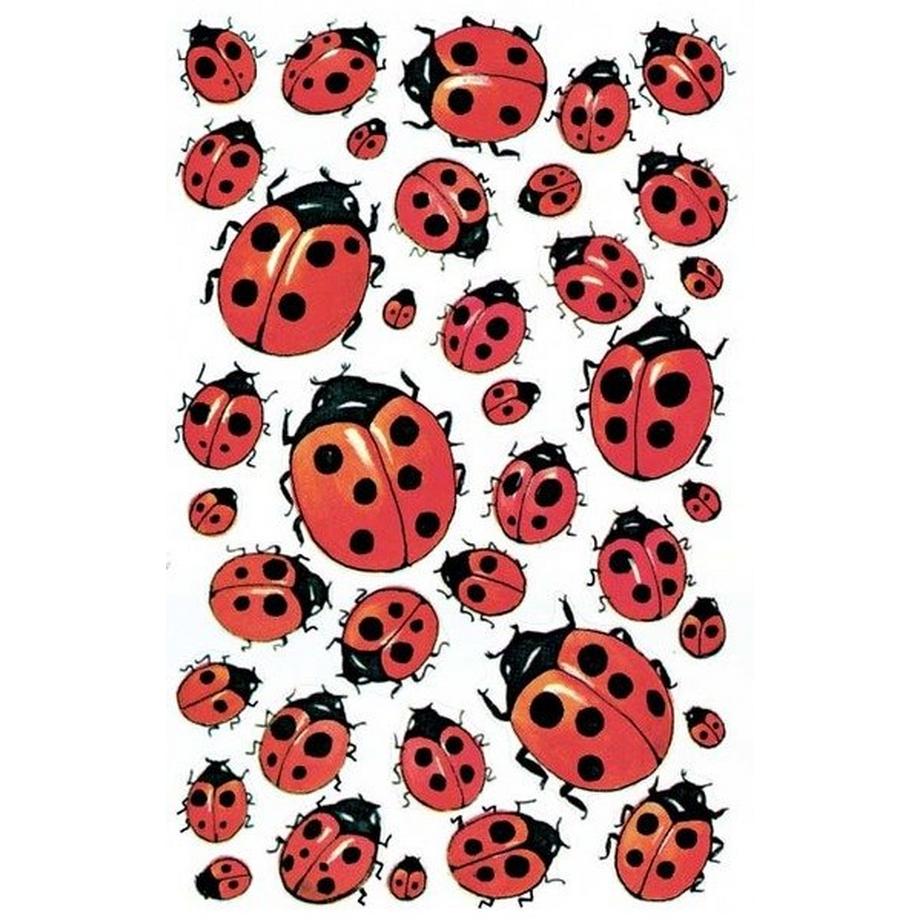 Z-DESIGN Z-DESIGN Sticker Creative 4400 Marienkäfer 2 Stück  